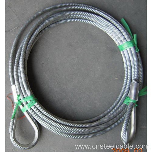 AISI316 Stainless steel wire rope slings